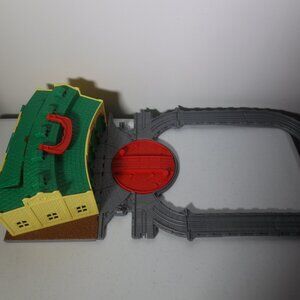 Thomas The Tank Engine Take N Play Tidmouth Shed Folding Playset Portable Mattel